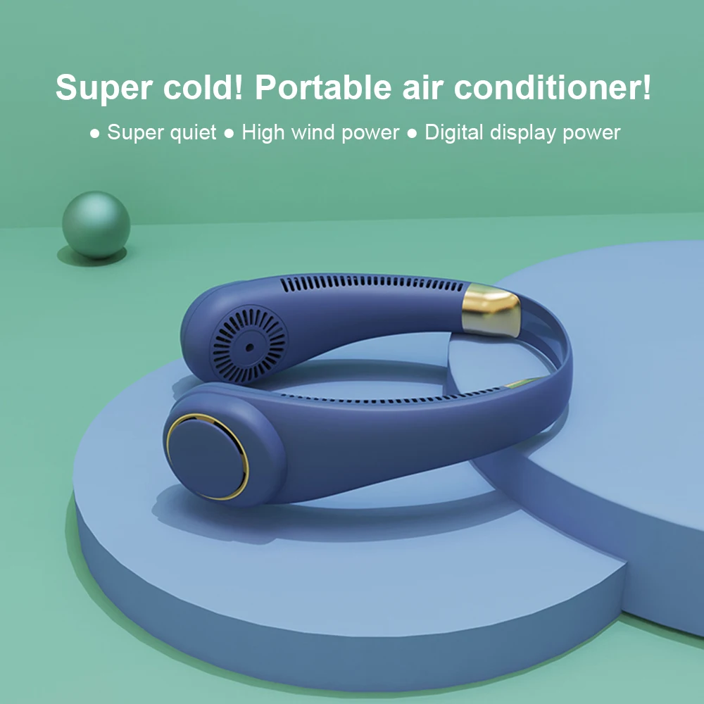 New Hanging Neck Fan Portable Pocket Fan Mini Fold Bladeless Desktop Small Charging Lazy Halter Fan Battery 4000mAh
New Hanging Neck Fan Portable Pocket Fan Mini Fold Bladeless Desktop Small Charging Lazy Halter Fan Battery 4000mAh