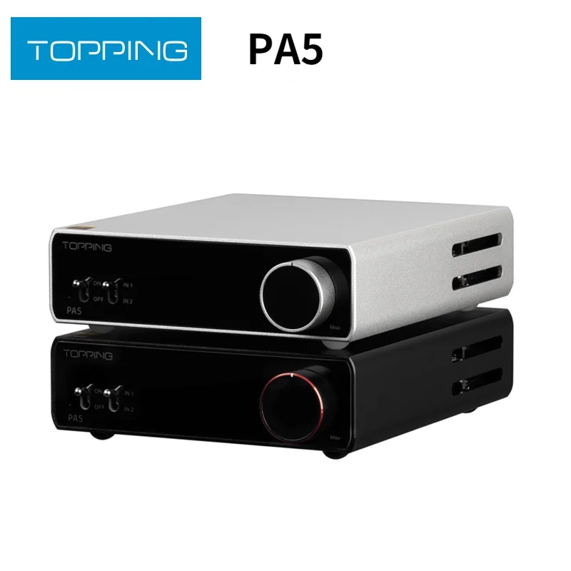 TOPPING PA5 Power Amplifier 140W*2 125W*2 Fully Balanced Amplifier Hi-Res Audio For Topping E50 L50 D10Balanced
TOPPING PA5 Power Amplifier 140W*2 125W*2 Fully Balanced Amplifier Hi-Res Audio For Topping E50 L50 D10Balanced