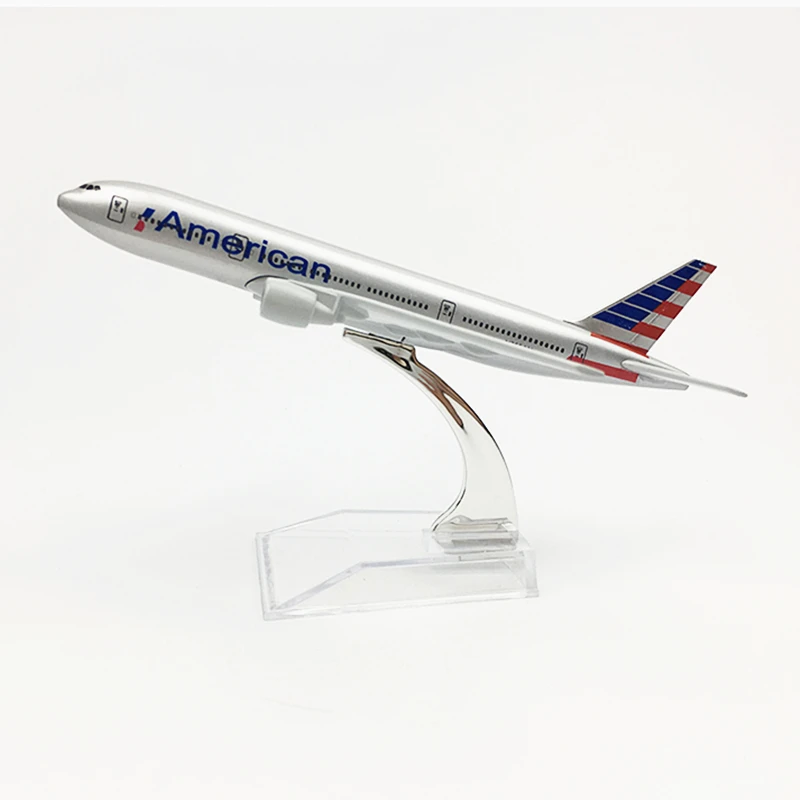 16 см 1:400 масштабные самолеты American Airlines металлические Литые под давлением Boeing B777
