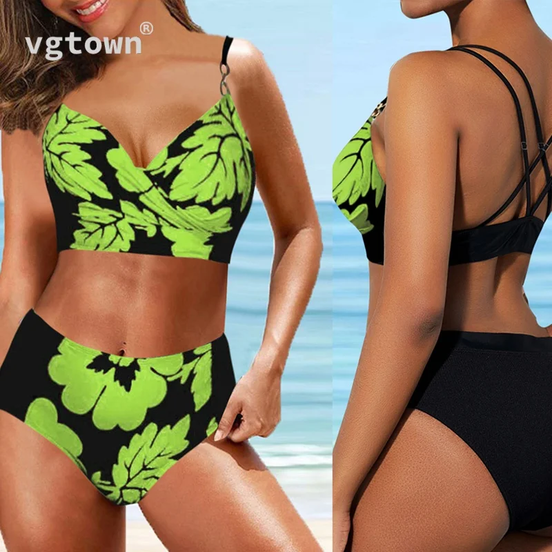 Новинка 2022, сексуальное бикини размера плюс 5XL с принтом, бикини, купальники для женщин, женский купальный костюм, Бразильское бикини, пляжна... 
Новинка 2022, сексуальное бикини размера плюс 5XL с принтом, бикини, купальники для женщин, женский купальный костюм, Бразильское бикини, пляжна...