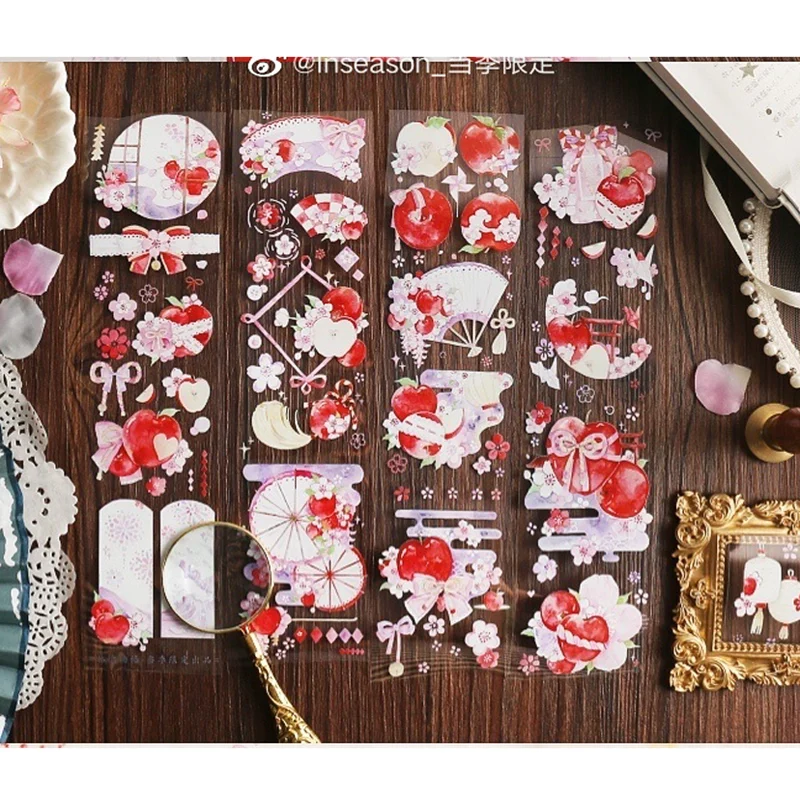 1 петля 6X100 см Red Apple Limited журнал Washi лента коллаж лента васи текущий сезон
1 петля 6X100 см Red Apple Limited журнал Washi лента коллаж лента васи текущий сезон