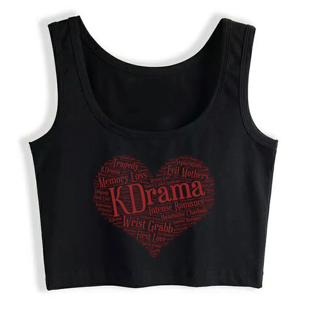 Crop Top Sport Women's "Kdrama Love" Long Sleeved Jersey Funny Black Cotton Tops Women
Crop Top Sport Women's "Kdrama Love" Long Sleeved Jersey Funny Black Cotton Tops Women