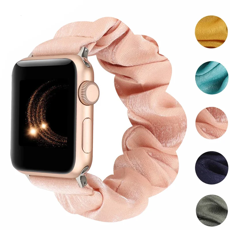 Ремешок для Apple watch band 44 мм 40 мм, резинка для волос для iwatch series 7 6 5 4 3 SE 45 мм 41 мм, 42 мм/38 мм
Ремешок для Apple watch band 44 мм 40 мм, резинка для волос для iwatch series 7 6 5 4 3 SE 45 мм 41 мм, 42 мм/38 мм