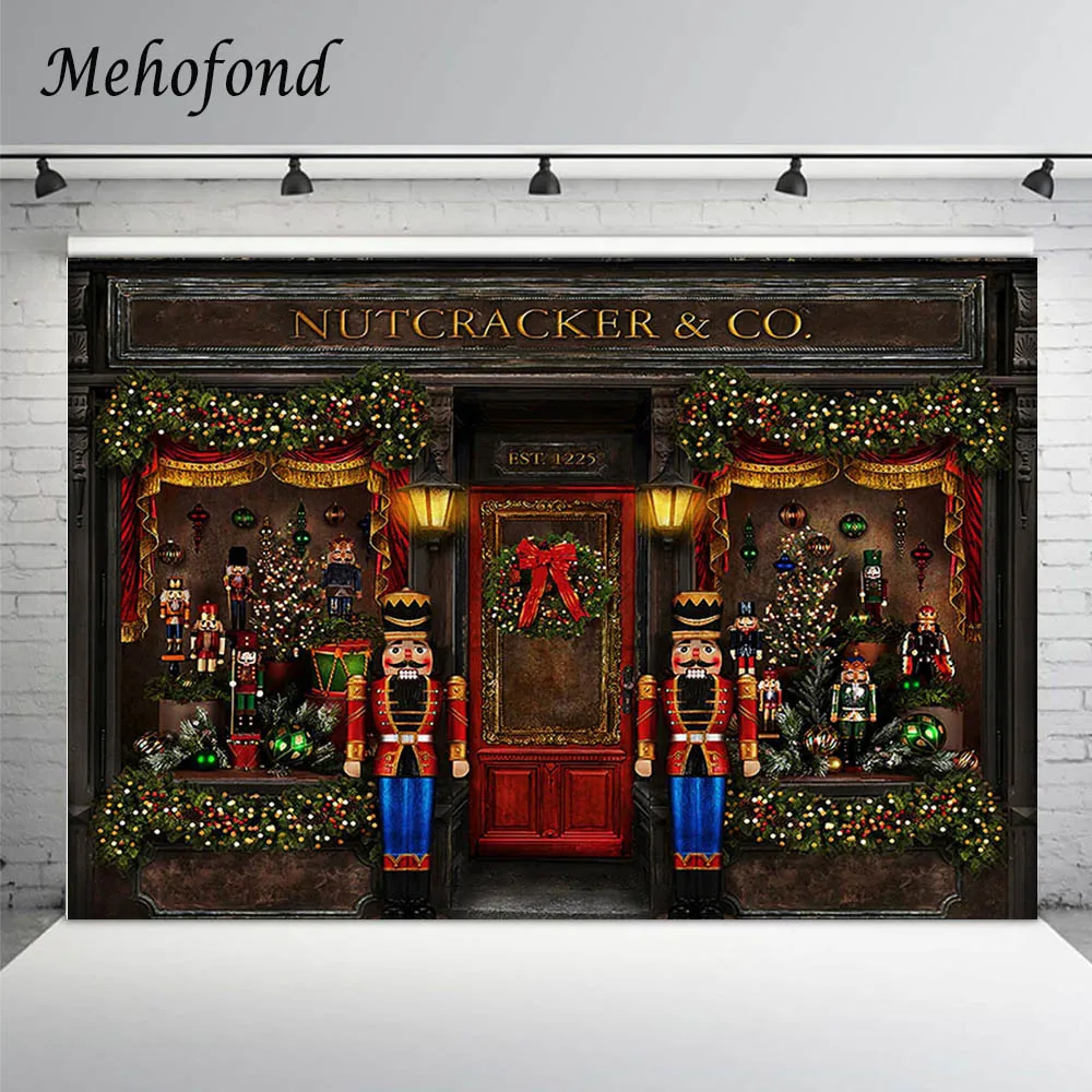 Mehofond Christmas Wooden Soldier Puppet Shop Backdrop Photoshoot Baby Shower Portrait Photography Background Photozone Props
Mehofond Christmas Wooden Soldier Puppet Shop Backdrop Photoshoot Baby Shower Portrait Photography Background Photozone Props