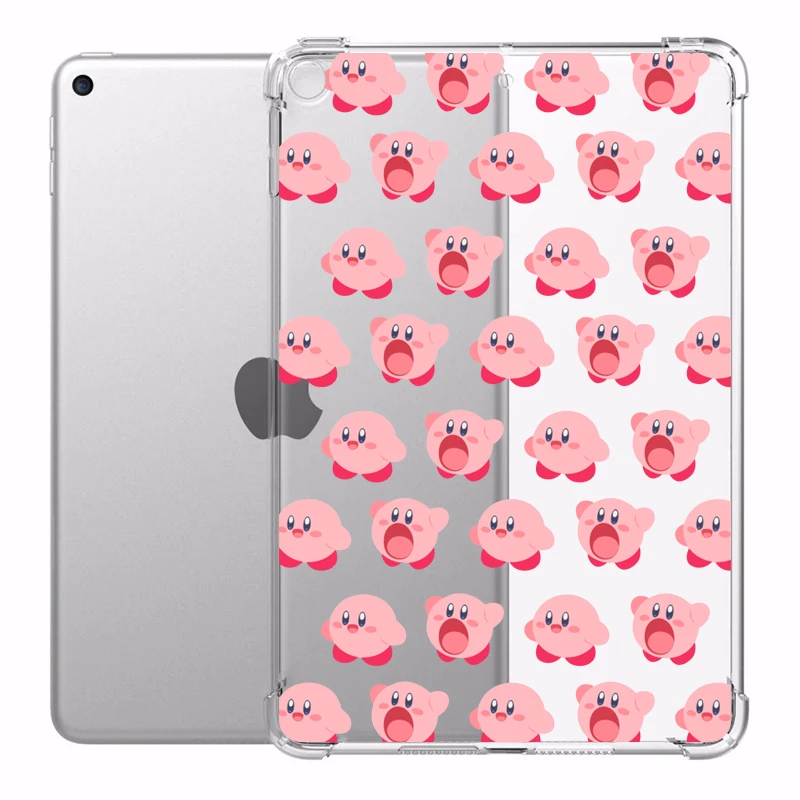 

Чехол с милыми свиньями для iPad Pro 12,9 2020, прозрачный мягкий силиконовый чехол с усиленными углами, чехол для iPad 7-го поколения, чехол s Air 1 2