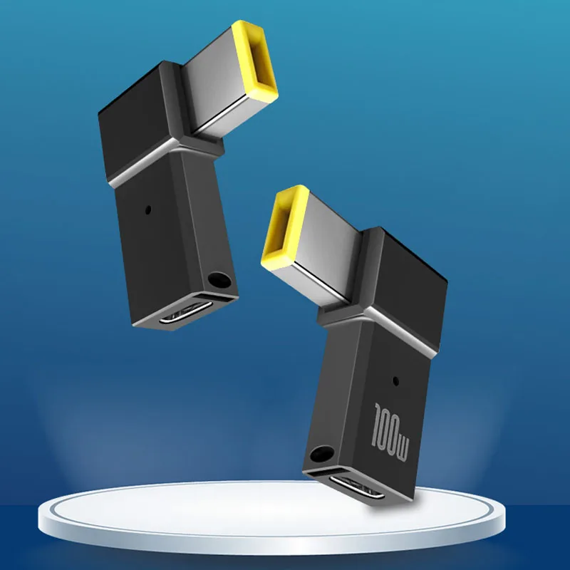 100W USB Type C Female to Square PD Plug Converter USB-C Fast Charging Cable Thinkpad Laptop DC Power Adapter Connector
100W USB Type C Female to Square PD Plug Converter USB-C Fast Charging Cable Thinkpad Laptop DC Power Adapter Connector