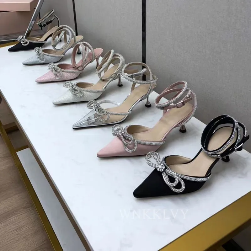Glitter Sequin Thin High Heel Pumps Women Pointed Toe Crystal Bow Knot Slingback Ankle Strap Sandals Sexy Bride Wedding Shoes
Glitter Sequin Thin High Heel Pumps Women Pointed Toe Crystal Bow Knot Slingback Ankle Strap Sandals Sexy Bride Wedding Shoes