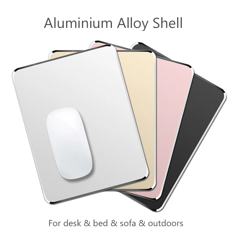 Business Metal Mouse Pad Double-side Aluminium Waterproof Anit-slip PU Leather Hard Mouse-pad Suitable for Office Macbook Laptop
Business Metal Mouse Pad Double-side Aluminium Waterproof Anit-slip PU Leather Hard Mouse-pad Suitable for Office Macbook Laptop