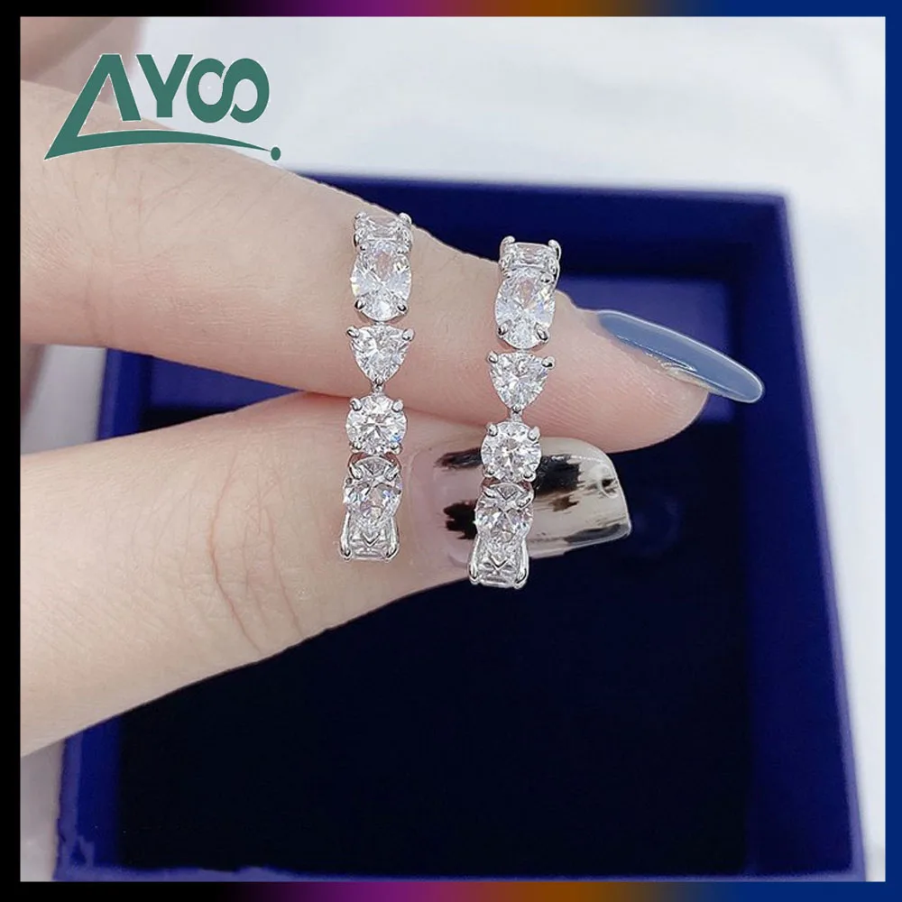 SWA Fashion Jewelry High Quality Simple Water Drop Design Geometric Crystal Earrings Curved Perforated Earrings Romantic Gift
SWA Fashion Jewelry High Quality Simple Water Drop Design Geometric Crystal Earrings Curved Perforated Earrings Romantic Gift