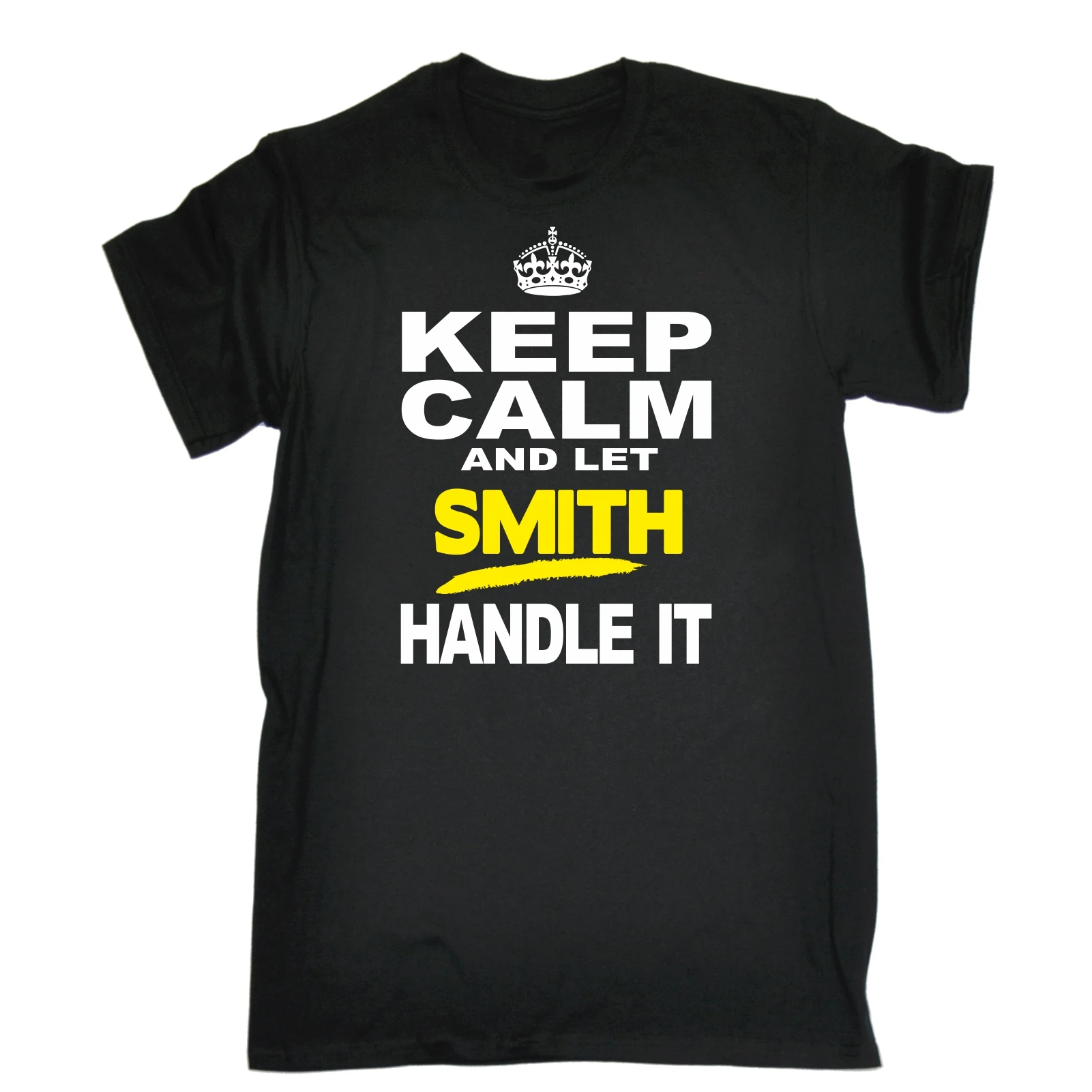 Keep Calm Let Smith Handle It Personalised MENS T-SHIRT Birthday Family Gift Men'S Short Sleeve T Shirt Cotton Slim
Keep Calm Let Smith Handle It Personalised MENS T-SHIRT Birthday Family Gift Men'S Short Sleeve T Shirt Cotton Slim