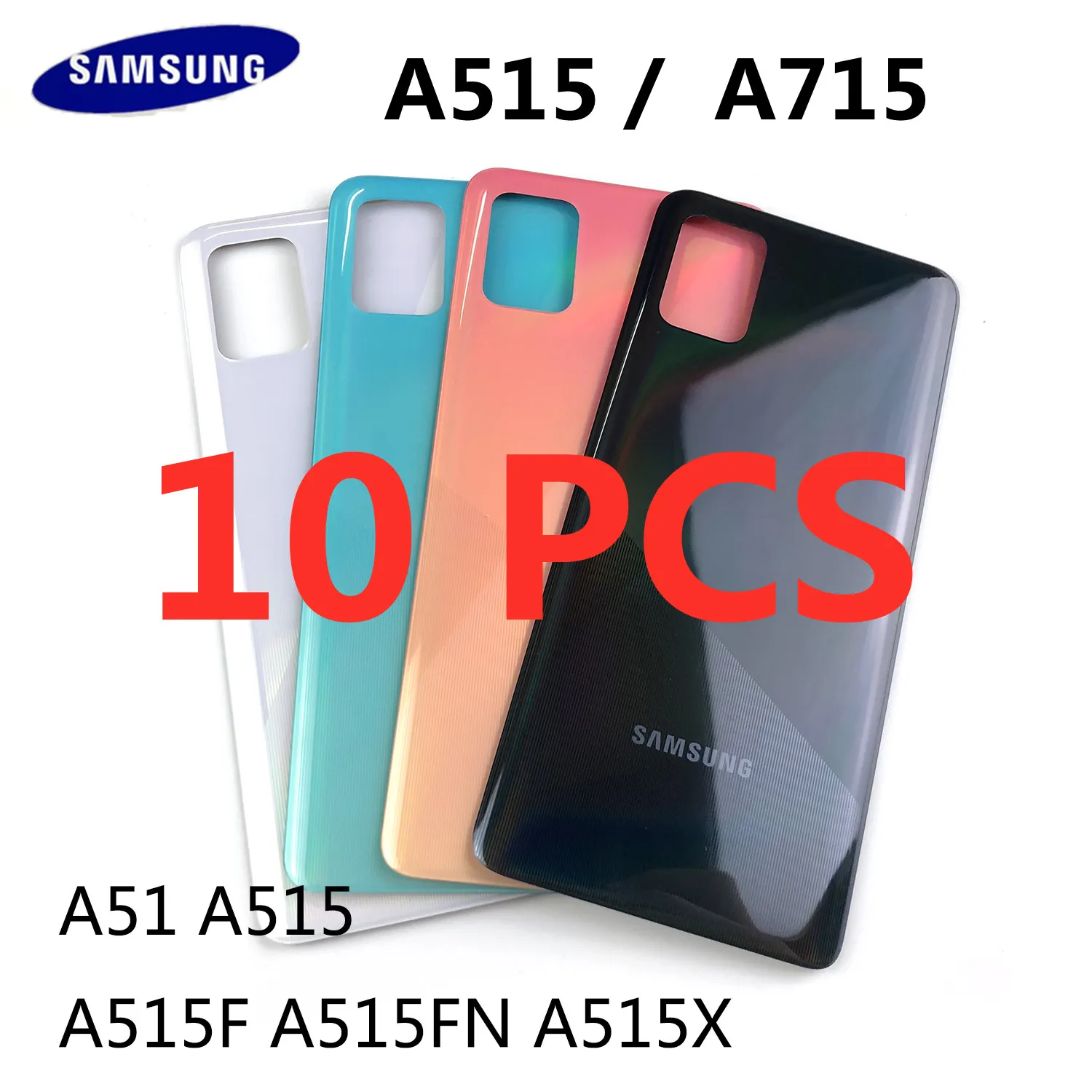 Оригинальный Корпус для Samsung Galaxy A51 2020 A515F A515FN A715X A715, задняя крышка аккумулятора, задняя крышка корпуса, запасные части, 10 шт.
Оригинальный Корпус для Samsung Galaxy A51 2020 A515F A515FN A715X A715, задняя крышка аккумулятора, задняя крышка корпуса, запасные части, 10 шт.