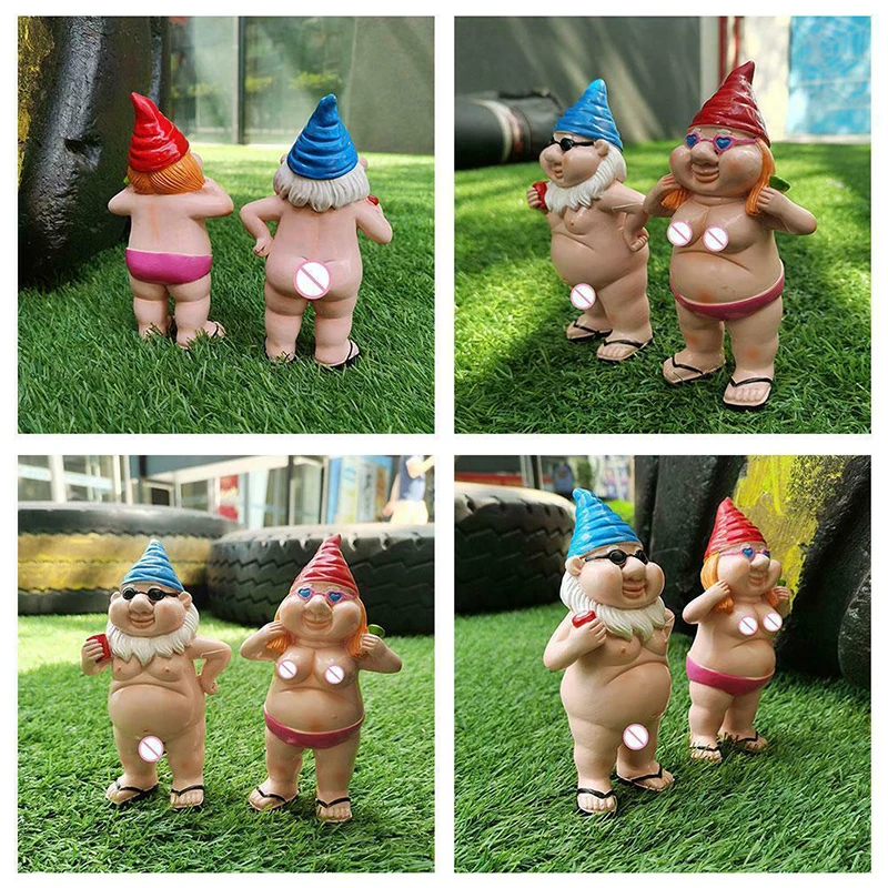 Garden Goblin-Art Decoration Naked Man Women Gnomes for Garden Yard Outdoor Resin Ornaments Home Indoor Statue Crafts Decor 
Garden Goblin-Art Decoration Naked Man Women Gnomes for Garden Yard Outdoor Resin Ornaments Home Indoor Statue Crafts Decor