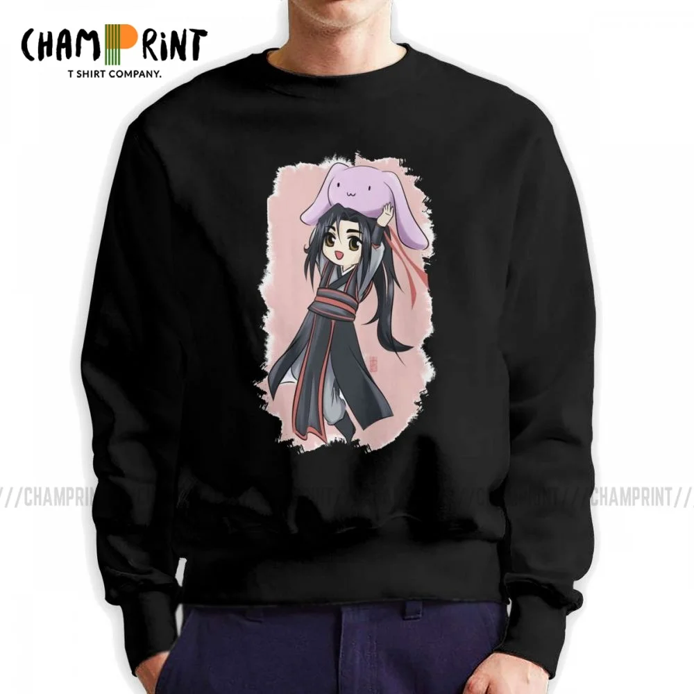 Men Wei Ying Bunny Plush Sweatshirt Funny The Untamed Pullover 100% Cotton Hoodies Graphic Male
Men Wei Ying Bunny Plush Sweatshirt Funny The Untamed Pullover 100% Cotton Hoodies Graphic Male