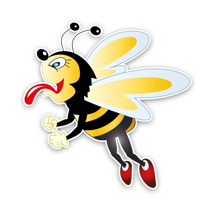 Funny Greedy Bee Cartoon -Sticker and Decals Bumper Window Waterproof Accessories Auto Sunscreen Interior KK15*15cm
Funny Greedy Bee Cartoon -Sticker and Decals Bumper Window Waterproof Accessories Auto Sunscreen Interior KK15*15cm