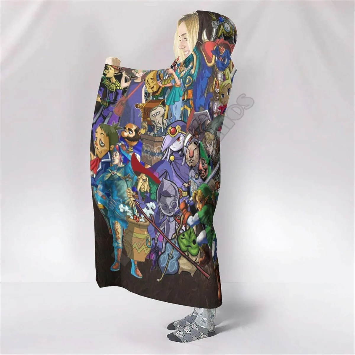 Zelda Hooded Blanket 3D Printed Cozy Soft Throw Blanket Adult Women Men Wearable Throw Blankets
Zelda Hooded Blanket 3D Printed Cozy Soft Throw Blanket Adult Women Men Wearable Throw Blankets