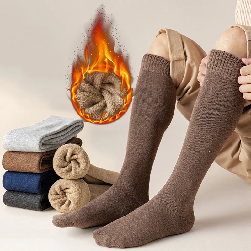 10PCS=5Pairs Mens Winter Compression Stocking Warm Hot Knee High Long Leg Terry Socks Cotton Thicken Cover Calf Socks Size 38-44 
10PCS=5Pairs Mens Winter Compression Stocking Warm Hot Knee High Long Leg Terry Socks Cotton Thicken Cover Calf Socks Size 38-44