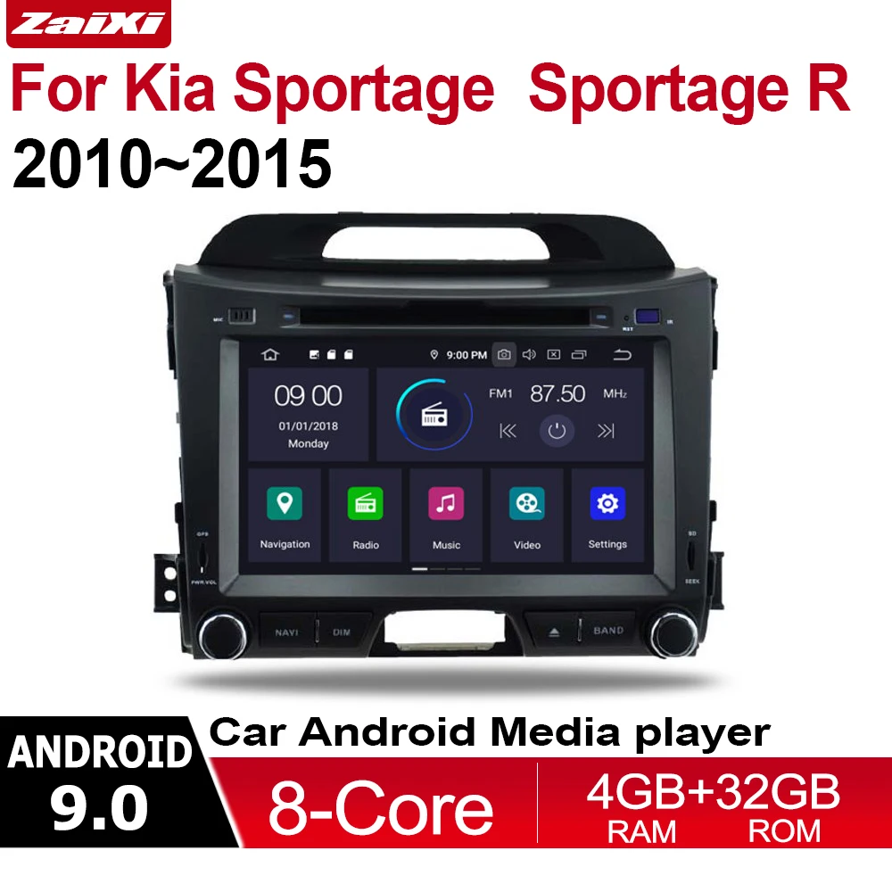 2 Din Car Multimedia Player Android 9 Auto Radio For Kia Sportage Sportage R 2010~2015 DVD GPS 8 Cores 4GB+32GB Bluetooth WiFi
2 Din Car Multimedia Player Android 9 Auto Radio For Kia Sportage Sportage R 2010~2015 DVD GPS 8 Cores 4GB+32GB Bluetooth WiFi