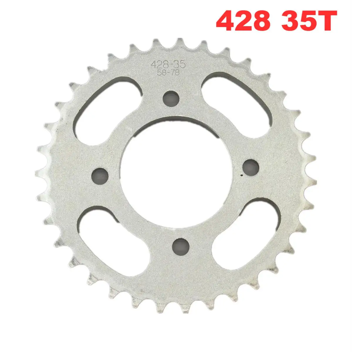 428 Chains 35T Motorcycle Chain Sprockets Rear Back Sprocket Cog For 110cc 125cc 140cc Dirt Pit Bike
428 Chains 35T Motorcycle Chain Sprockets Rear Back Sprocket Cog For 110cc 125cc 140cc Dirt Pit Bike