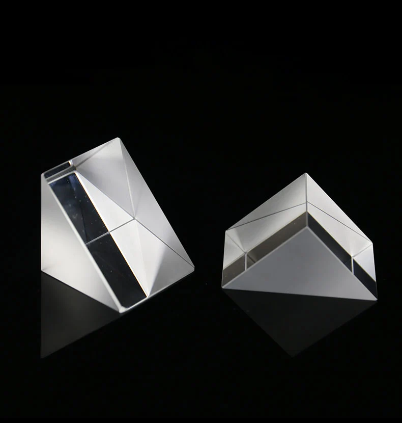 90*90*90mm/3.54in right-angle reflection laser experimental optical prism without aluminum coating
90*90*90mm/3.54in right-angle reflection laser experimental optical prism without aluminum coating