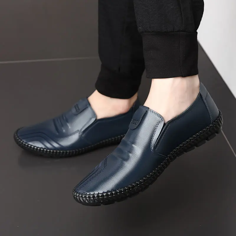 Shoes men's spring and summer Genuine Leather Men's shoes driving shoes men's antiskid bean shoes soft sole casual shoes
Shoes men's spring and summer Genuine Leather Men's shoes driving shoes men's antiskid bean shoes soft sole casual shoes