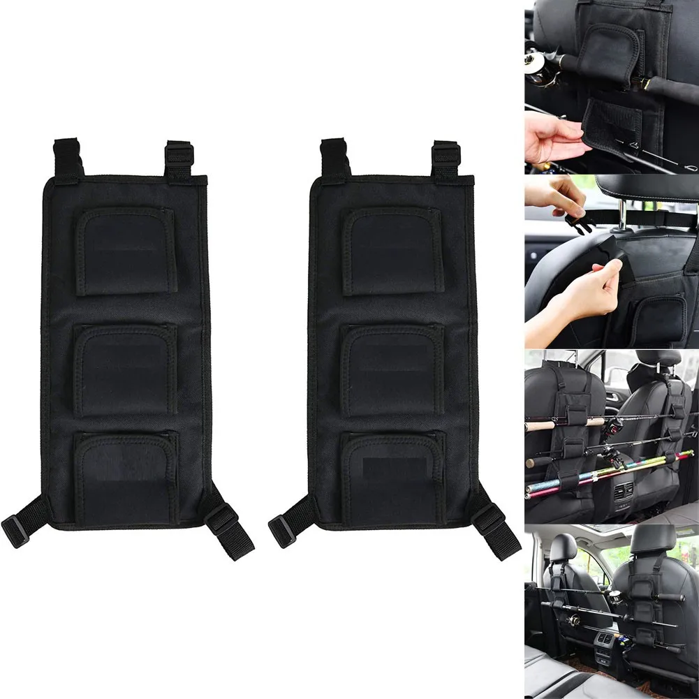 2pcs Fishing Rod Holder Carrier For Vehicle Backseat Holds 3 Poles Car Organizer 180*380mm Fishing Rod Holder
2pcs Fishing Rod Holder Carrier For Vehicle Backseat Holds 3 Poles Car Organizer 180*380mm Fishing Rod Holder