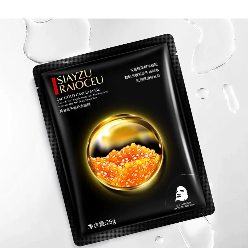 10 Pcs Gold Caviar Hydrating Facial Mask Deep Moisturizing Easy to Absorb and Improve Skin Facial Care
10 Pcs Gold Caviar Hydrating Facial Mask Deep Moisturizing Easy to Absorb and Improve Skin Facial Care