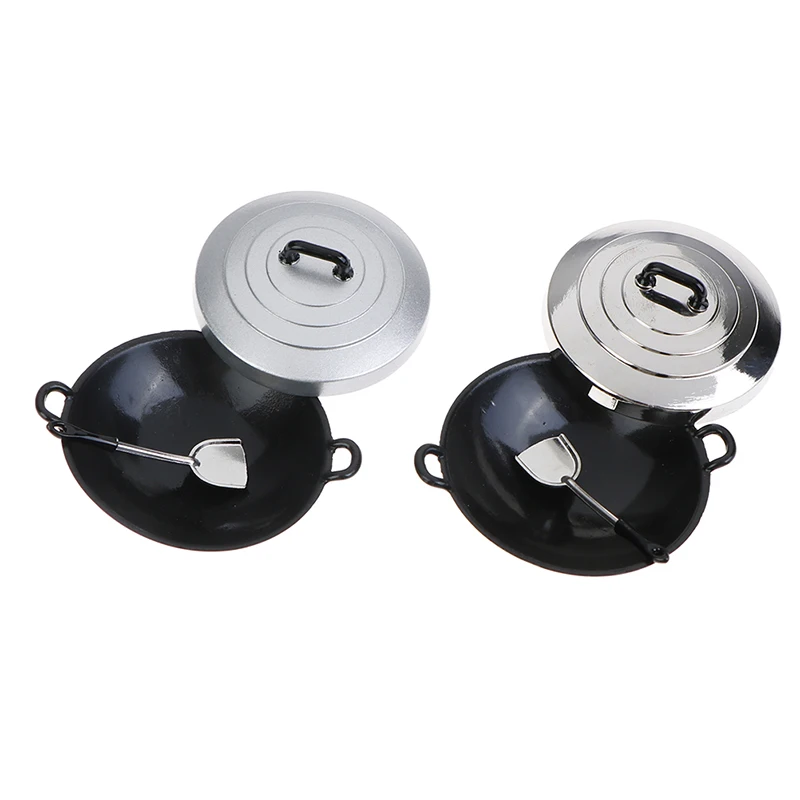 Hot DIY Dollhouse Cooking Pan Pot For 1/12 Dollhouse Miniature Simulation Kitchen Cookware Accessories Kids Toys
Hot DIY Dollhouse Cooking Pan Pot For 1/12 Dollhouse Miniature Simulation Kitchen Cookware Accessories Kids Toys