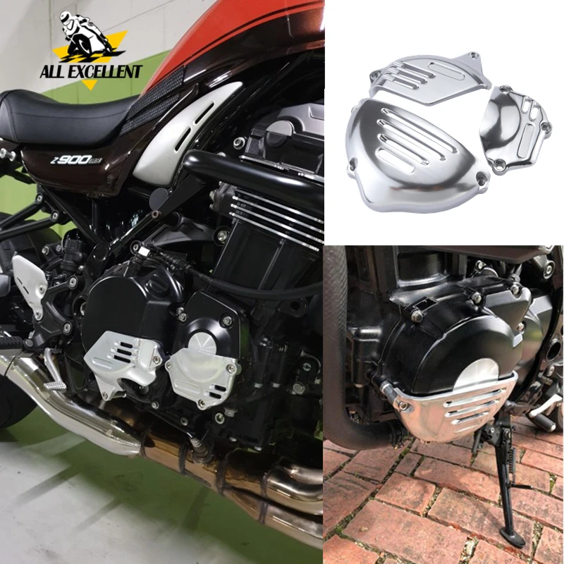 Алюминиевая крышка слайдера двигателя CNC для Kawasaki Z900RS 2018 2019 Z900 RS защитная корпуса