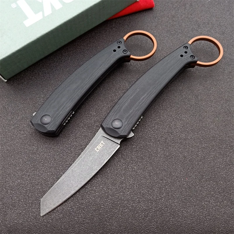 CRKT-7150 Pocket Folding Knife G10 Handle D2 Blade Tactical Survival Hunting Knives Outdoor Camping Multi EDC Tool
CRKT-7150 Pocket Folding Knife G10 Handle D2 Blade Tactical Survival Hunting Knives Outdoor Camping Multi EDC Tool