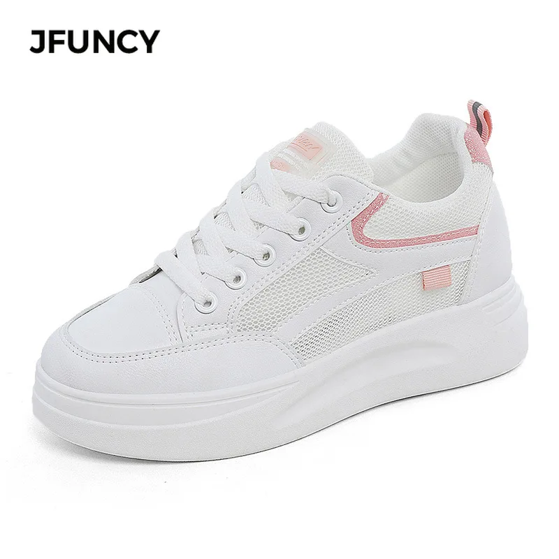 JFUNCY Spring Autumn Women's Sports Shoes New Fashion Lace-Up Women Shoe All-Match Flats Breathable Mesh Platform Woman Sneakers
JFUNCY Spring Autumn Women's Sports Shoes New Fashion Lace-Up Women Shoe All-Match Flats Breathable Mesh Platform Woman Sneakers
