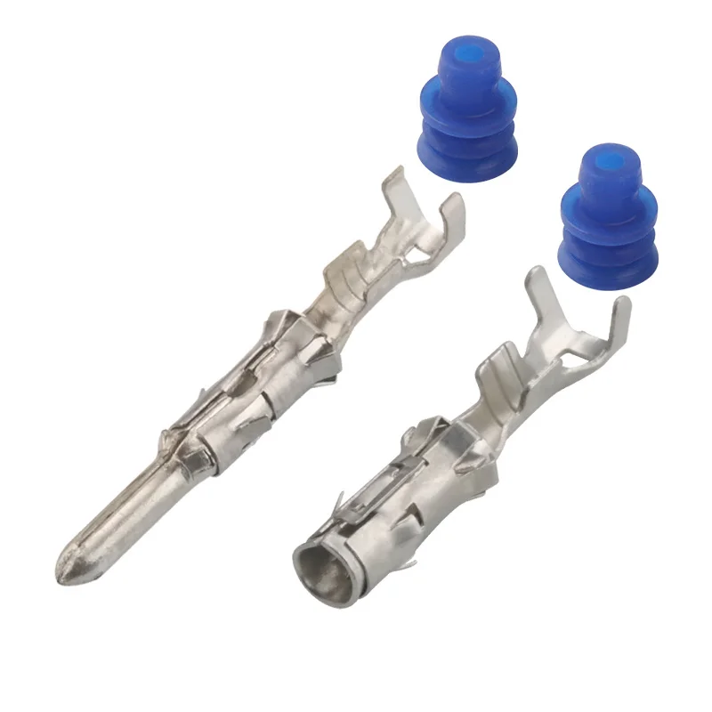 Tyco 4Pin round HOWO A7 odometer speed sensor plug male and female automotive sealed connector 1-967402-1 1-967325-1
Tyco 4Pin round HOWO A7 odometer speed sensor plug male and female automotive sealed connector 1-967402-1 1-967325-1