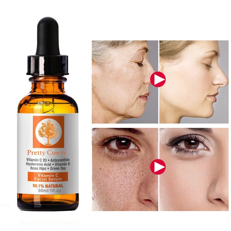 Hyaluronic Acid+Vitamin C Essence Natural Face Serum Firm Soothing Repair Essence Face Skin Care
Hyaluronic Acid+Vitamin C Essence Natural Face Serum Firm Soothing Repair Essence Face Skin Care