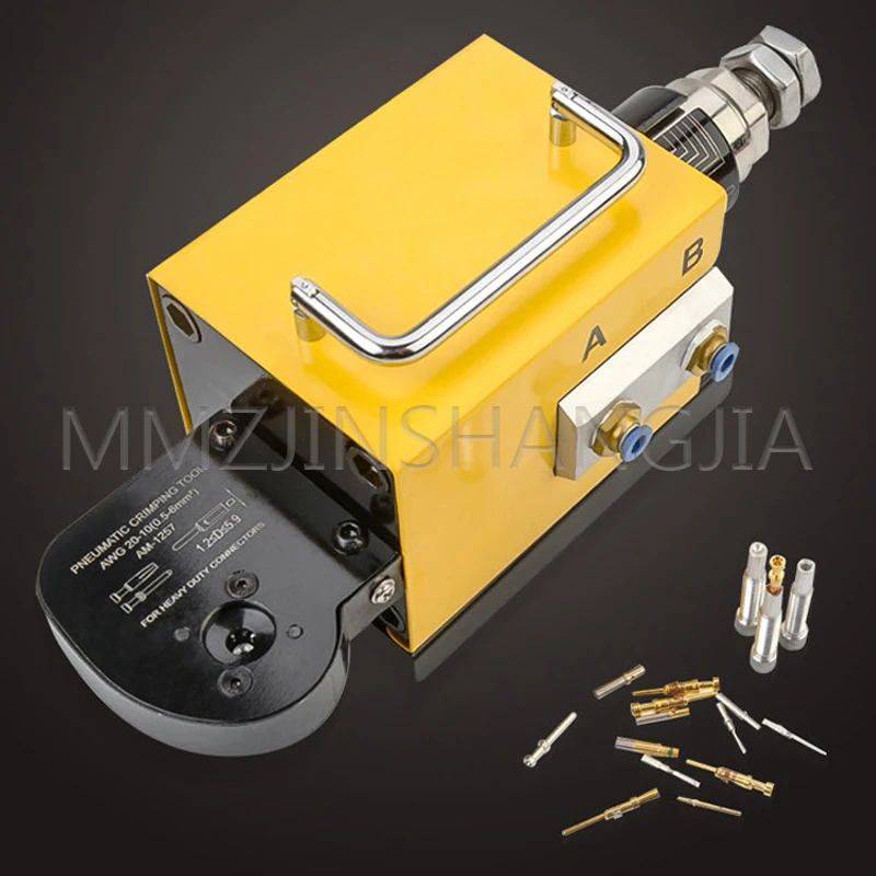 

Small Crimping Machine Pneumatic Terminal Crimp Tools Cold Pressed Pin Heavy-duty Connector Automatic Industry Equipment