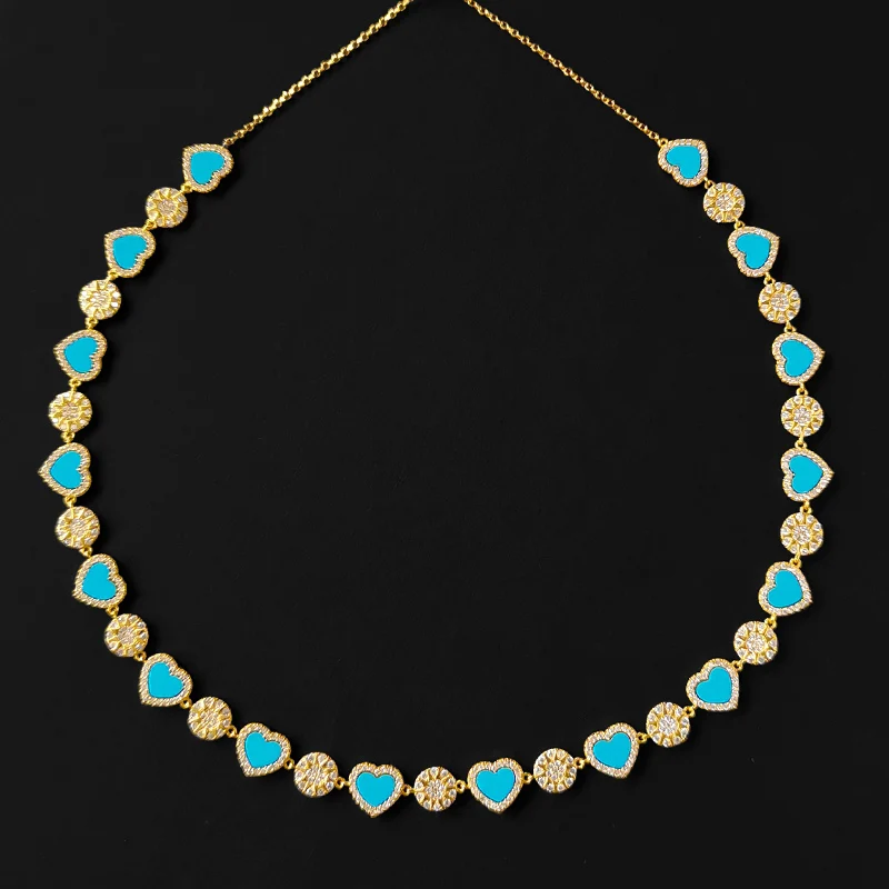 S925 Sterling Silver Blue Love Sun Adjustable Necklace Female Fashion Temperament New Luxury Brand Monaco Jewelry
S925 Sterling Silver Blue Love Sun Adjustable Necklace Female Fashion Temperament New Luxury Brand Monaco Jewelry
