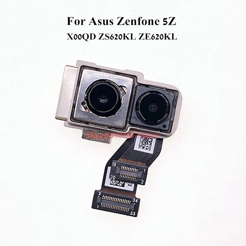 

100% Original Back Camera Connector For Asus Zenfone 5Z X00QD ZS620KL ZE620KL Rear Camera Module Flex Cable For Zenfone5Z