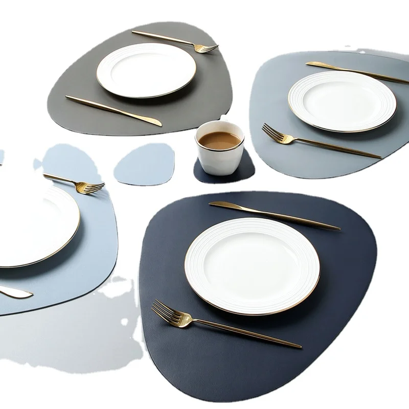Placemat Table Mat Tableware Pad Leather Waterproof Heat Insulation Non-Slip Placemat Soft Black Brown Washable Bowl Coaster
Placemat Table Mat Tableware Pad Leather Waterproof Heat Insulation Non-Slip Placemat Soft Black Brown Washable Bowl Coaster