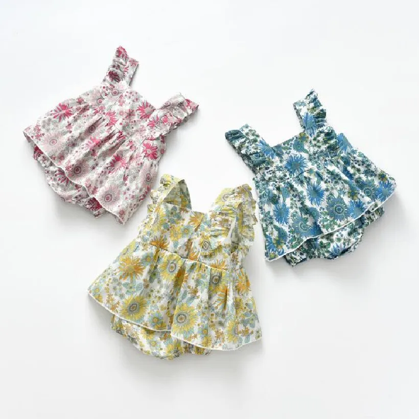 Toddler Baby Girl Romper Dress Flower Sleeveless Newborn Girls Clothes Fashion Summer Baby Vest Dress Cotton Cute Sunsuit Floral
Toddler Baby Girl Romper Dress Flower Sleeveless Newborn Girls Clothes Fashion Summer Baby Vest Dress Cotton Cute Sunsuit Floral