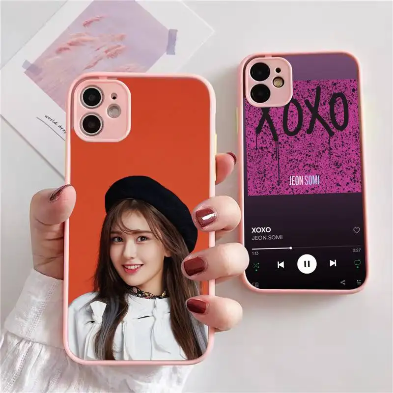 HIMONBEN HIMONBEN Somi xoxo Phone Case For iphone 13 12 11 xr xs x 7 8 pro max Light pink Soft TPU Silicone Clear Case Cover
HIMONBEN HIMONBEN Somi xoxo Phone Case For iphone 13 12 11 xr xs x 7 8 pro max Light pink Soft TPU Silicone Clear Case Cover