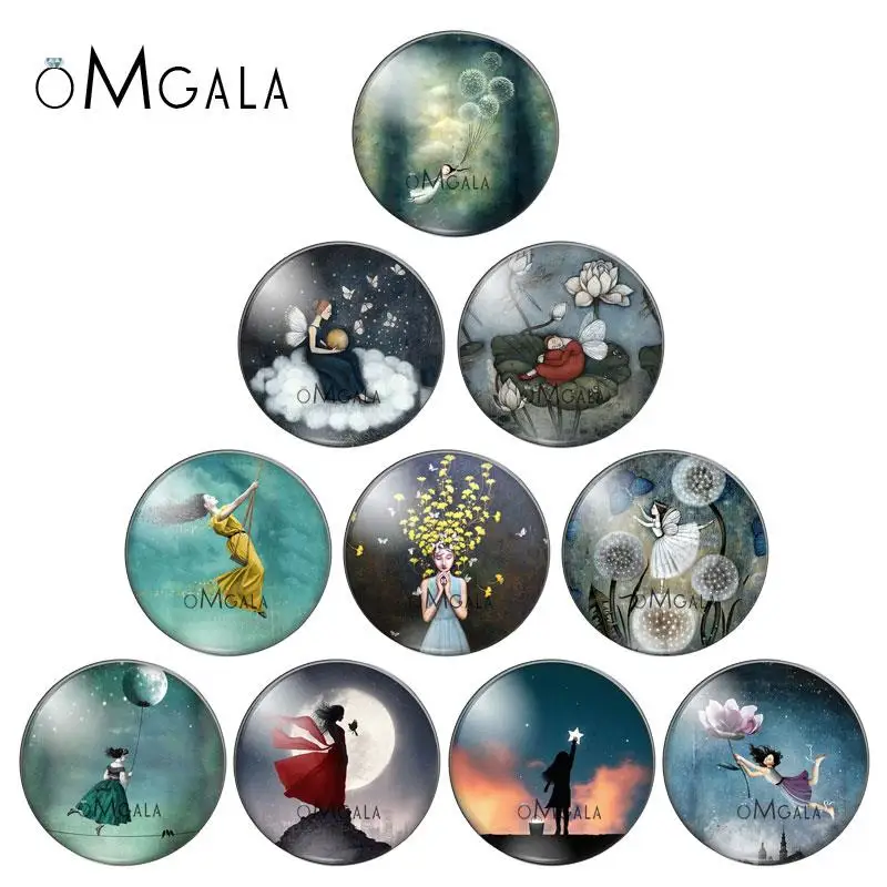 Fashion Dandelion Ball Girls Patterns mixed 10pcs 12mm/18mm/20mm/25mm Round photo glass cabochon demo flat back Making findings
Fashion Dandelion Ball Girls Patterns mixed 10pcs 12mm/18mm/20mm/25mm Round photo glass cabochon demo flat back Making findings