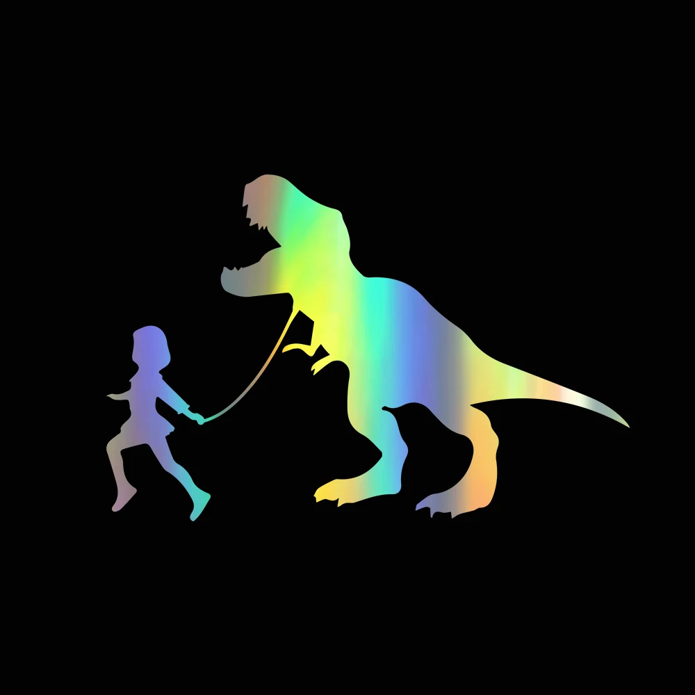 Car Stickers Funny "The Dinosaur Comes with You" Decals Car Styling with Black White Color Decorations KK 20cm X 15cm 
Car Stickers Funny "The Dinosaur Comes with You" Decals Car Styling with Black White Color Decorations KK 20cm X 15cm