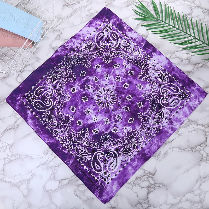Cotton Bandana Fashion Hip Hop Square Scarf Paisley Headband Tie-dye Seamless Hair Band Neck Scarf Cashew Flower Print Colorful
Cotton Bandana Fashion Hip Hop Square Scarf Paisley Headband Tie-dye Seamless Hair Band Neck Scarf Cashew Flower Print Colorful