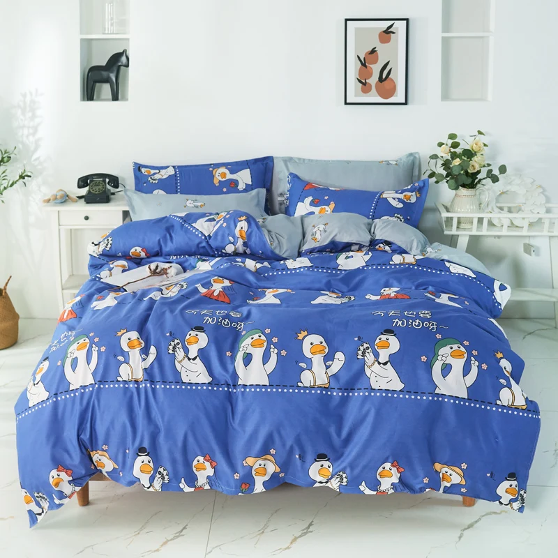 Blue Duvet Cover 220x240 Pillowcase 3Pcs,135x200 Child Quilt Cover,Cartoon duck Bed Cover,Bedding Set Bed sheets Blanket Cover
Blue Duvet Cover 220x240 Pillowcase 3Pcs,135x200 Child Quilt Cover,Cartoon duck Bed Cover,Bedding Set Bed sheets Blanket Cover