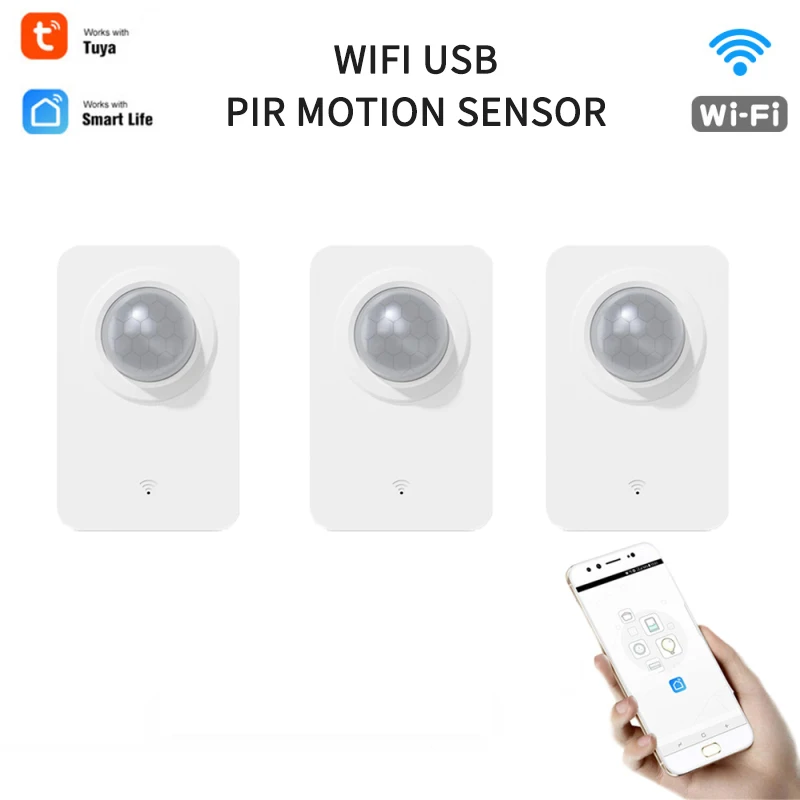 Tuya Smart WiFi PIR Motion Sensor Infrared Detector Wireless Home Security Alarm Burglar Remote Smart Life APP Alarm Detector
Tuya Smart WiFi PIR Motion Sensor Infrared Detector Wireless Home Security Alarm Burglar Remote Smart Life APP Alarm Detector