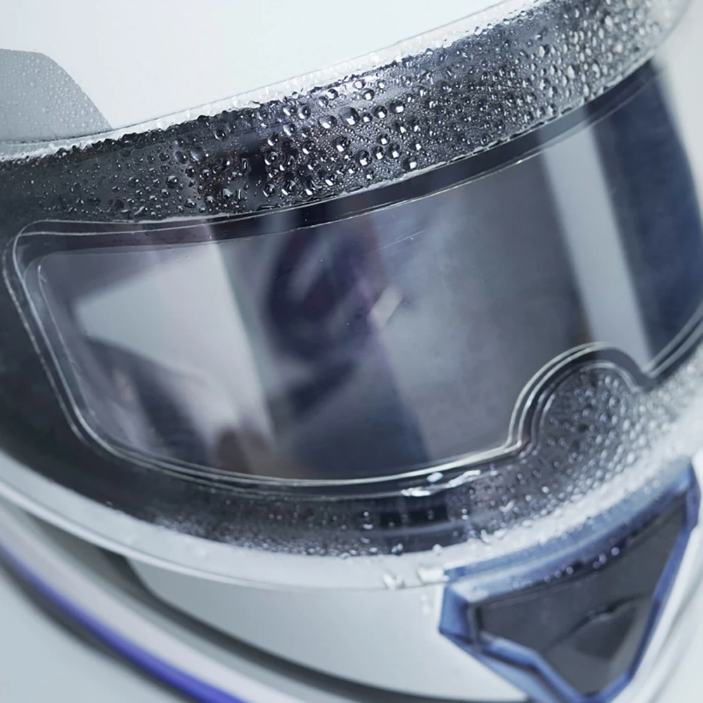 

Пленка на мотоциклетный шлем 2 шт., противотуманная и непромокаемая прозрачная накладная, водонепроницаемая для мотоциклетных шлемов K3, K4, ...
