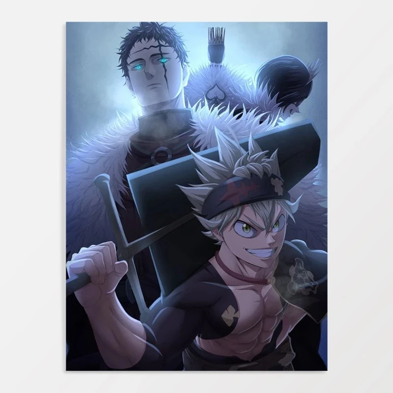 Black Clover Canvas Painting Anime Poster HD Printed Asta And Yami Sukehiro Pictures Home Decor Wall Artwork Living Room Modular
Black Clover Canvas Painting Anime Poster HD Printed Asta And Yami Sukehiro Pictures Home Decor Wall Artwork Living Room Modular