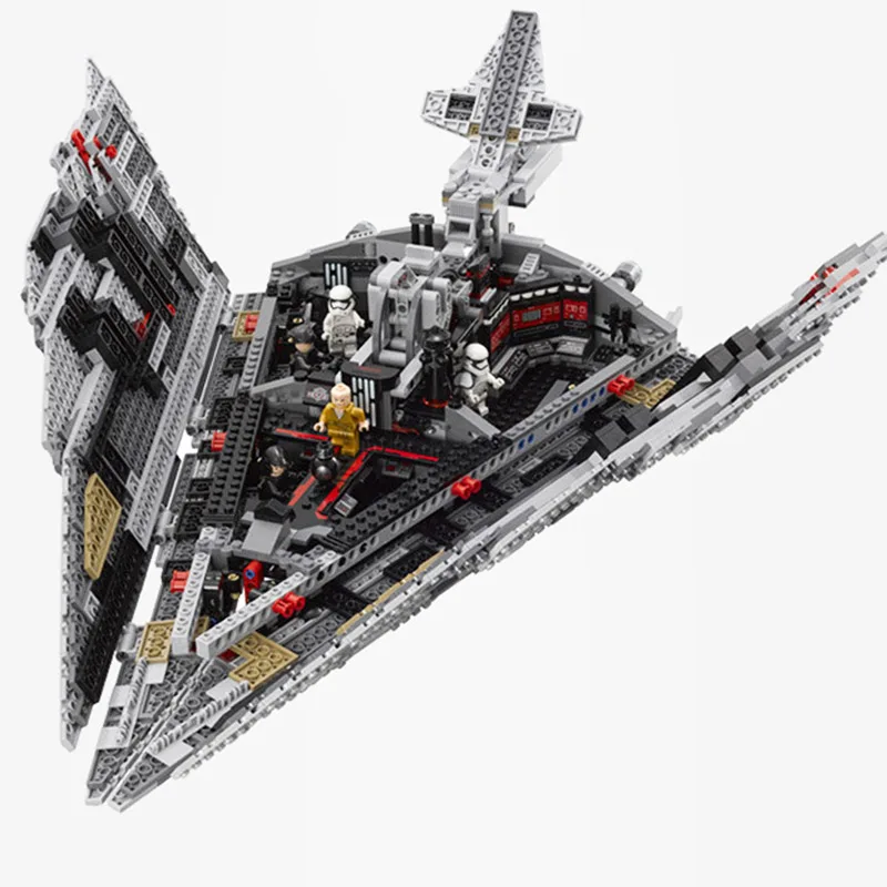 In Stock Nieuwe Hot 10901 Eerste Orde Star Destroyer Model Bouwsteen Bricks Speelgoed Compatibel Star 
In Stock Nieuwe Hot 10901 Eerste Orde Star Destroyer Model Bouwsteen Bricks Speelgoed Compatibel Star