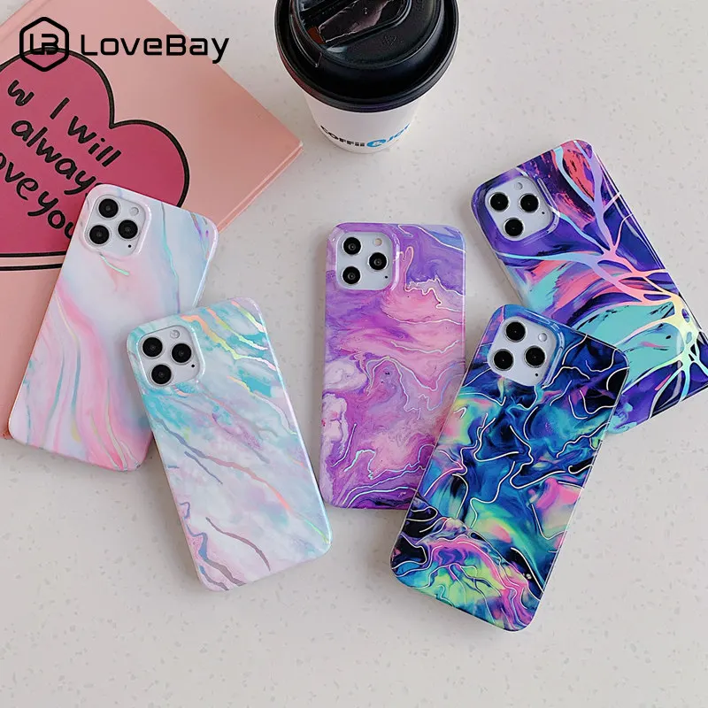 Lovebay Gradient Color Marble Phone Case For iPhone 11 12 13 14 Pro 7 8 14 Plus X XR XS Max Laser Vintage Stone Soft Back Covers
Lovebay Gradient Color Marble Phone Case For iPhone 11 12 13 14 Pro 7 8 14 Plus X XR XS Max Laser Vintage Stone Soft Back Covers