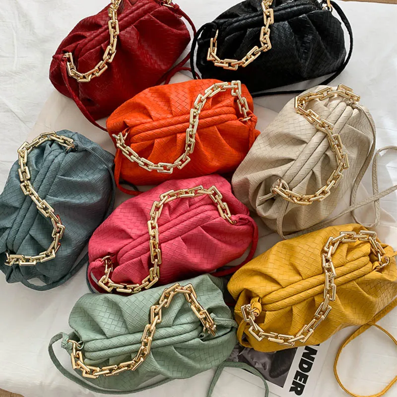 2021 New Fashion Pleated Chain Handbag Luxury Brand Versatile Simple one Shoulder Bag Cloud Bag Women Brand Dumpling Hand Bag
2021 New Fashion Pleated Chain Handbag Luxury Brand Versatile Simple one Shoulder Bag Cloud Bag Women Brand Dumpling Hand Bag