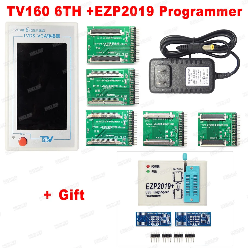 TV160 поколение LVDS, поворотный VGA-конвертер с ЖК-дисплеем/Φ TV, инструмент материнской платы с подарком EZP2019
TV160 поколение LVDS, поворотный VGA-конвертер с ЖК-дисплеем/Φ TV, инструмент материнской платы с подарком EZP2019