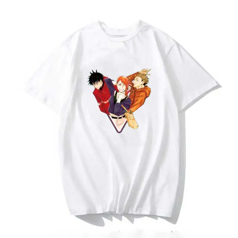 2021 Jujutsu Kaisen Friends T Shirt Men Kawaii Tops Cartoon T-shirt Karate Graphic Tees Tee Shirt Unisex Harajuku Shirt Male
2021 Jujutsu Kaisen Friends T Shirt Men Kawaii Tops Cartoon T-shirt Karate Graphic Tees Tee Shirt Unisex Harajuku Shirt Male